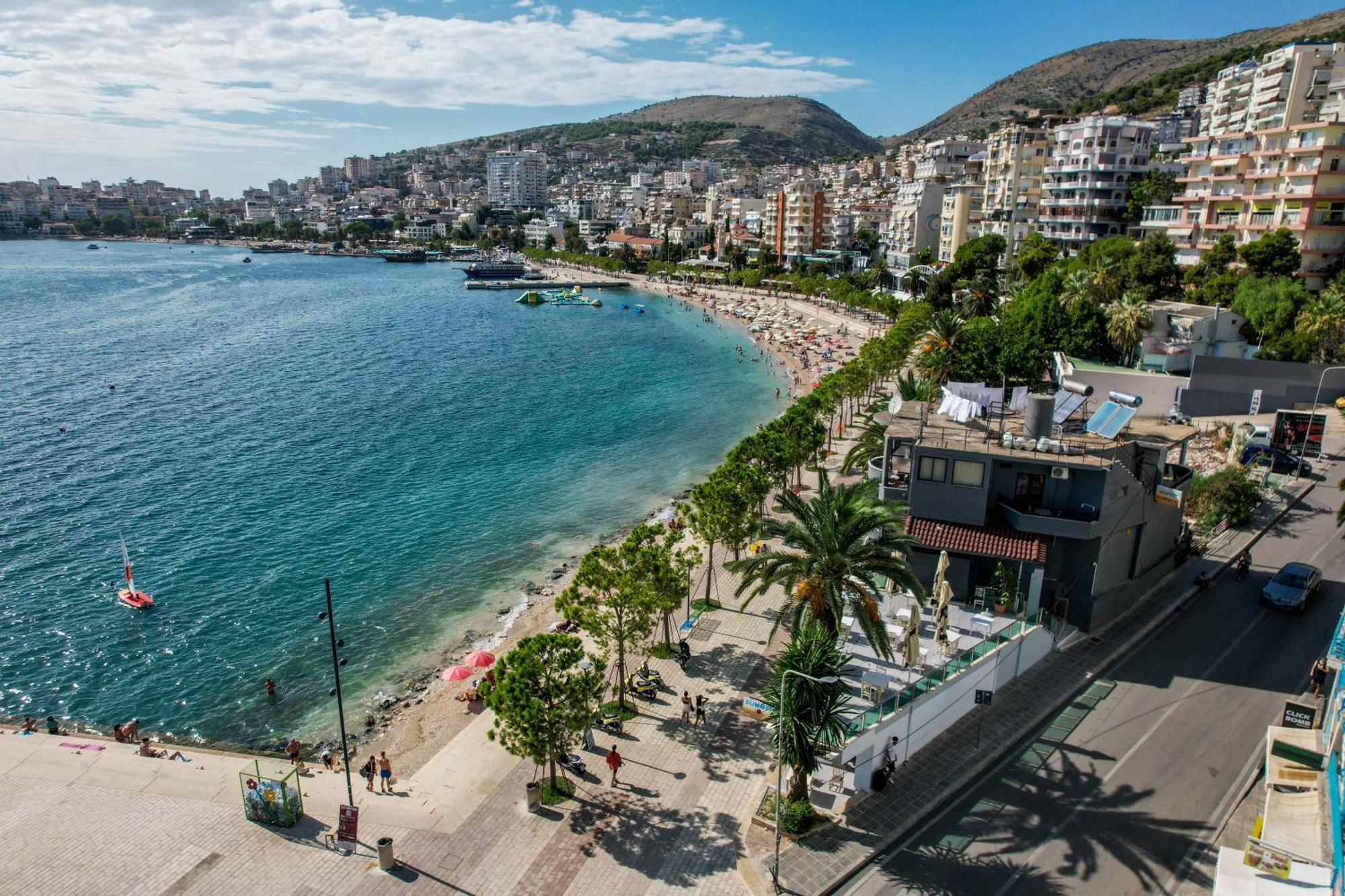 Hotel Summer Sarandë Exterior foto
